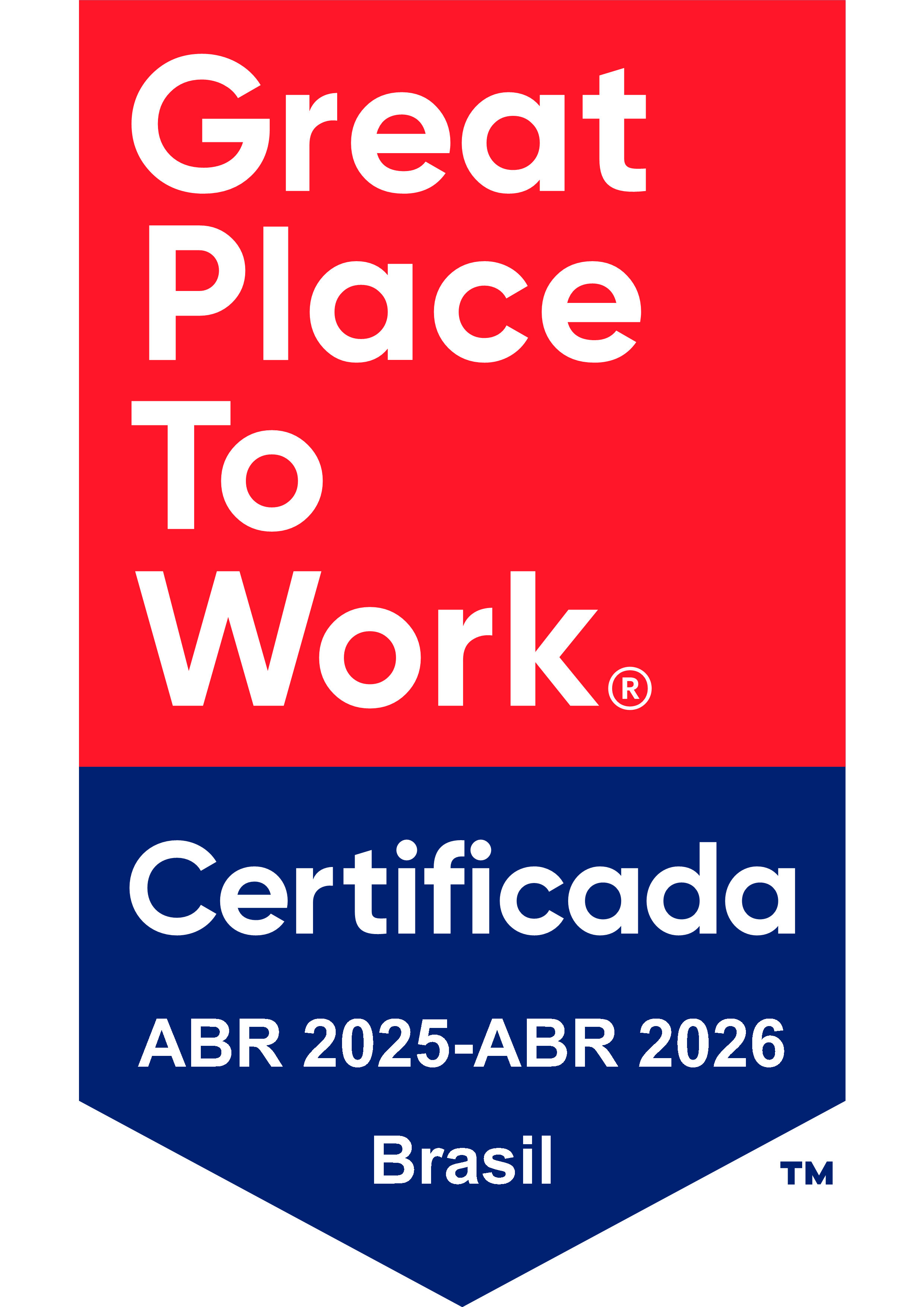 Great Place to Work award flag